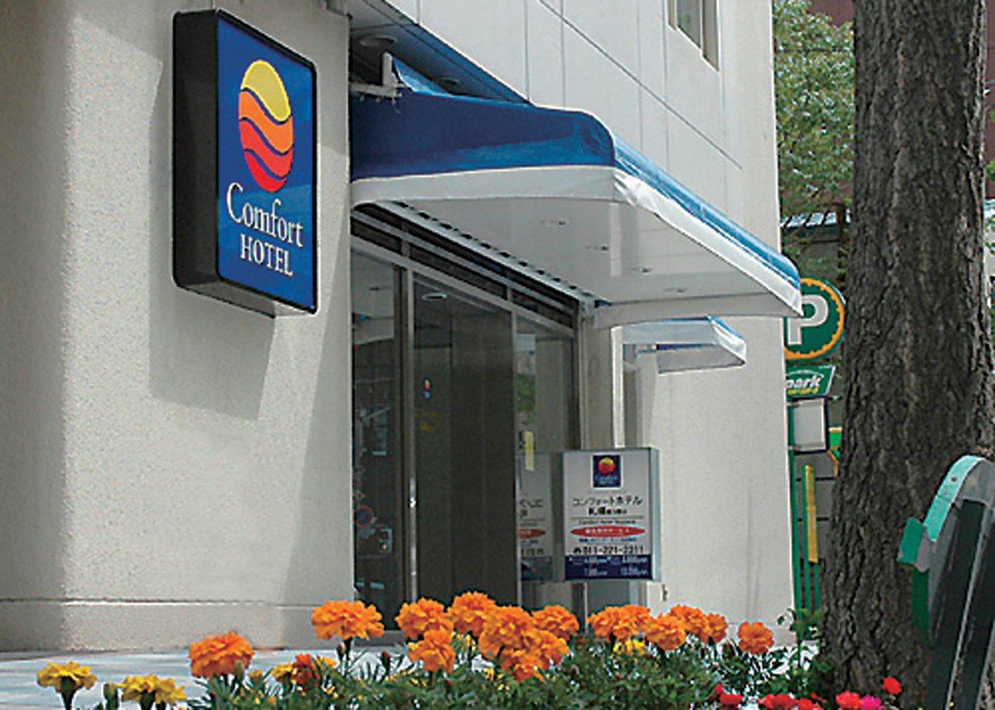 Comfort Hotel Sapporo Exteriör bild